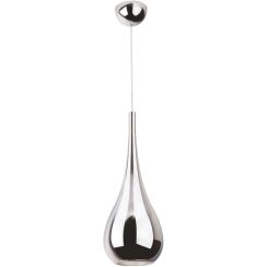MaxLight Drop závesné svietidlo 1x40 W chrómová P0230