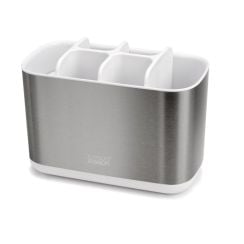 Joseph Joseph Easy Store pohár na zubnú kefku biela-sivá 70531