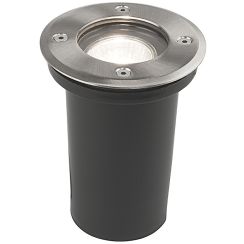 Nowodvorski Lighting Paoli nájazdová lampa 1x10 W čierna-oceľ 9554