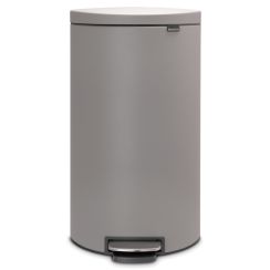Brabantia FlatBack+ odpadkový kôš 30 l sivá 119569