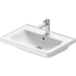 Duravit D-Neo umývadlo 65x48 cm obdĺžnik umývadlo na nábytok biela 2367650000