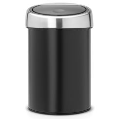 Brabantia Touch Bin odpadkový kôš 3 l chróm-čierna 364440