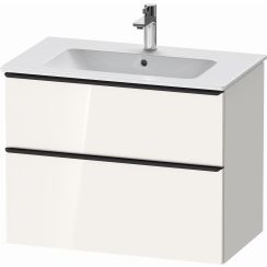 Duravit D-Neo skrinka 81x46.2x62.5 cm závesné pod umývadlo biela DE436202222