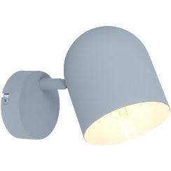 Candellux Azuro nástenná lampa 1x40 W sivá 91-63205