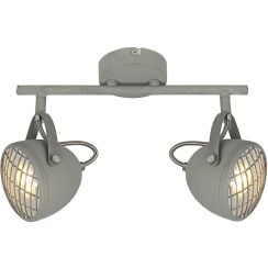Candellux Pent stropné svietidlo 2x50 W sivá 92-68057