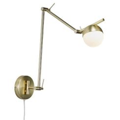 Nordlux Contina nástenná lampa 1x5 W zlatá 2010971035