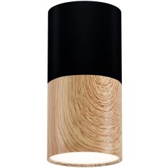 Candellux Tuba stropné svietidlo 1x15 W čierna 2282862