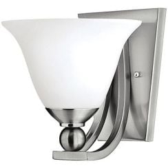 Elstead Lighting Bolla nástenná lampa 1x100 W niklová HK-BOLLA1