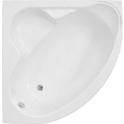 Polimat Standard rohová vaňa 130x130 cm ľavostranné biela 00219