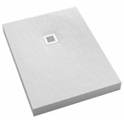 Schedpol obdĺžniková sprchová vanička so sifónom 100x80 cm biela 3.3306/B/ST-M2