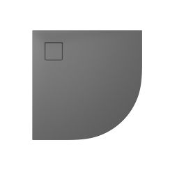 Cersanit Tako polkruhová sprchová vanička 90x90 cm sivá S932-160