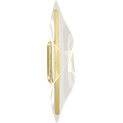 Altavola Design Velo nástenná lampa 1x12 W priehľadná LA101/W_gold