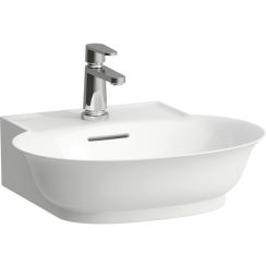 Laufen The New Classic umývadlo 50x45 cm polokrúhly klasické umývadlo biela lesklá H8158520001091