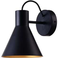 Candellux More nástenná lampa 1x40 W čierna 21-71149