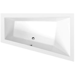 Polysan Triangl rohová vaňa 180x120 cm pravostranné biela 20611