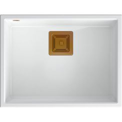 Quadron David závesný drez 55x42 cm biela HQD5542U1-C1