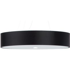 Sollux Lighting Skala závesné svietidlo 6x60 W čierna SL.0802