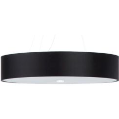 Sollux Lighting Skala závesné svietidlo 6x60 W čierna SL.0804
