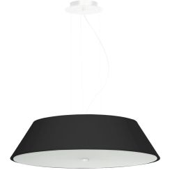 Sollux Lighting Vega závesné svietidlo 5x60 W čierna SL.0766