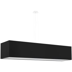 Sollux Lighting Santa závesné svietidlo 5x60 W čierna SL.0782