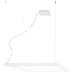 Thoro Lighting Nelya závesné svietidlo 1x50 W biela TH.150