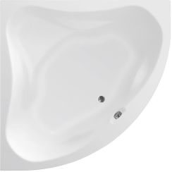 Aqualine Dunaj II rohová vaňa 150x150 cm ľavostranné biela G1350