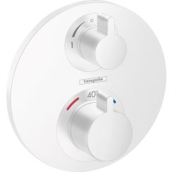 Hansgrohe Ecostat vaňová/sprchová batéria podomietková s termostatom biela 15758700