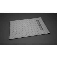 Radaway Basic sprchová vanička pod dlažbu 99 cm 5DLB1009A