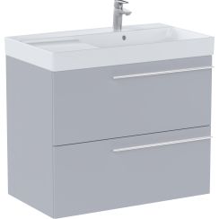 Roca Ella umývadlo so skrinkou 80 cm sivá A851913530