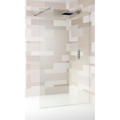 Riho Scandic stena sprchovacieho kúta 120 cm chróm lesklý/sklo priehľadné G001112120