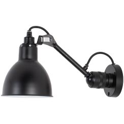 Moosee Frank nástenná lampa 1x40 W čierna MSE010400218