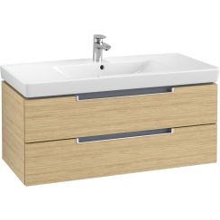 Villeroy & Boch Subway 2.0 skrinka 98.7x44.9x42 cm závesné pod umývadlo dub A69000VJ