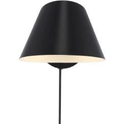 Nordlux Stay nástenná lampa 1x60 W čierna 2220381003