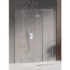 New Trendy Avexa sprchovací kút 120x70 cm štvorcová chromová lesklé/priehľadné sklo EXK-2467