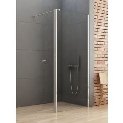 New Trendy New Soleo sprchový kút walk-in 120x51 cm štvorcová chromová lesklé/priehľadné sklo K-0760