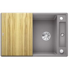 Blanco Axia III 45 S granitový drez 78x51 cm sivá/grafitová/ónyxová 523175