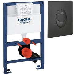 Set podomietková konštrukcia Grohe Rapid SL 38526000, splachovacie tlačidlo Grohe Start 38964KF0