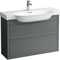 Laufen The New Classic skrinka 97.6x31.6x67.7 cm závesné pod umývadlo sivá H4060920856271