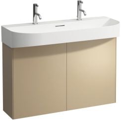 Laufen Sonar skrinka 97.4x24x60 cm závesné pod umývadlo zlatá H4054840340401