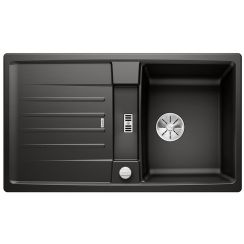 Blanco Lexa 45 S granitový drez 86x50 cm čierna 525900