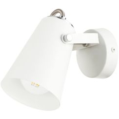 Kaja Nesta nástenná lampa 1x25 W biela K-8118