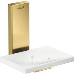 Axor Universal Rectangular mydlovnička nástenné biela-zlatá 42605990