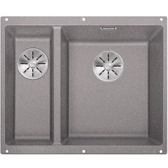 Blanco Subline 340/160-U granitový drez 55.5x46 cm sivá/grafitová/ónyxová 523560