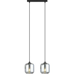Emibig Storm závesné svietidlo 2x40 W čierna 1176/2