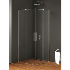 New Trendy Smart sprchovací kút 120x120 cm obdĺžniková chromová lesklé/priehľadné sklo EXK-4069