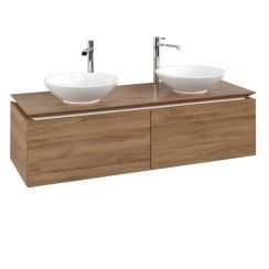 Villeroy & Boch Legato skrinka 140x50x38 cm závesné pod umývadlo dub B59100RH