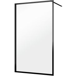 Sealskin Contour stena sprchového kúta walk -in 120 cm čierna matný/sklo priehľadné CDA31186195100