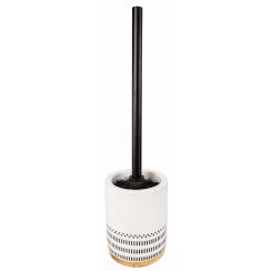 Kleine Wolke Alva wc kefa s rúčkou postavené biela-čierna 8095185856