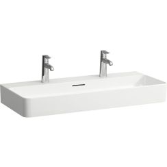 Laufen Val umývadlo 95x42 cm obdĺžnik klasické umývadlo-pultové umývadlo biela H8162877571041