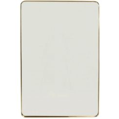 Ars Longa Zen zrkadlo 60x110 cm odĺžnikový zlatá ZEN60110-Z